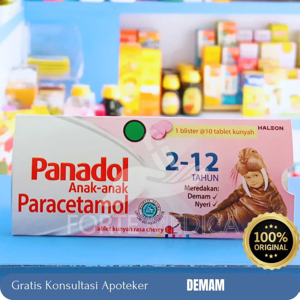 Panadol Anak Tablet Kunyah - Demam
