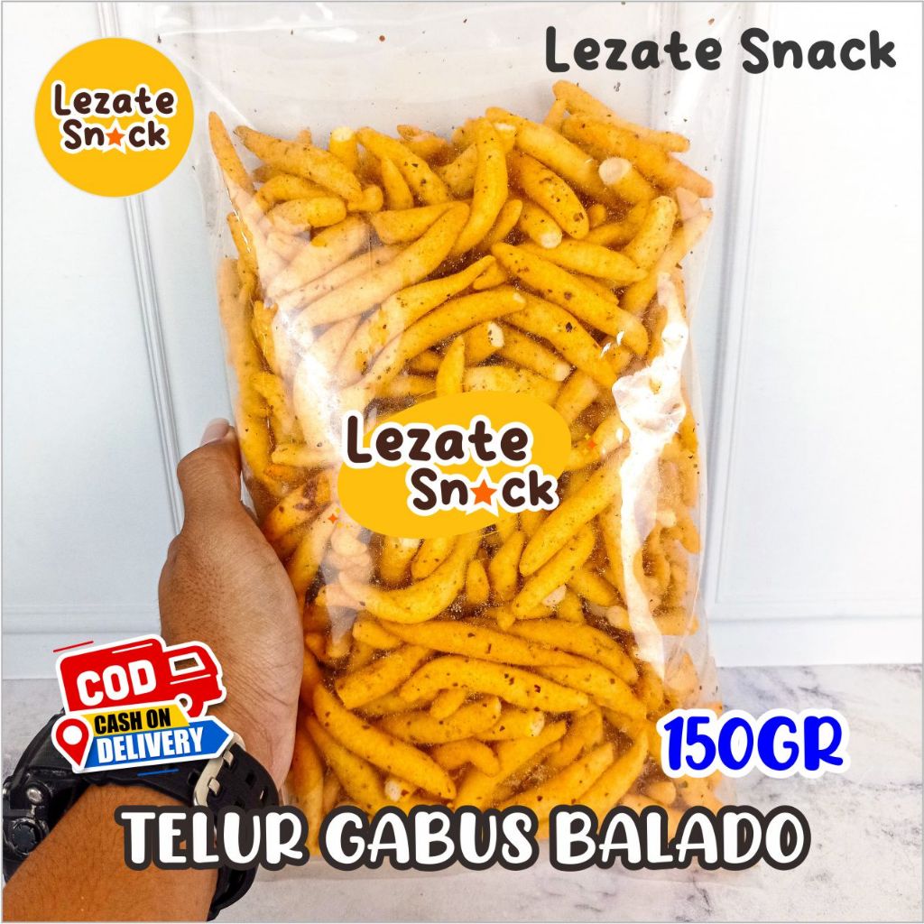 

Telur Gabus Balado 150GR Kiloan Murah Enak Spesial / Kue Telur Bidaran Widaran Pedas Daun Jeruk Gabus Khas Pontianak / Cendol Keju Mustofa DD Kata Oma Pedas