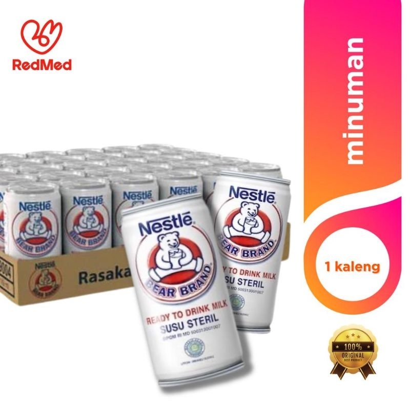 

NESTLE BEAR BRANG MILK CAN 189ML