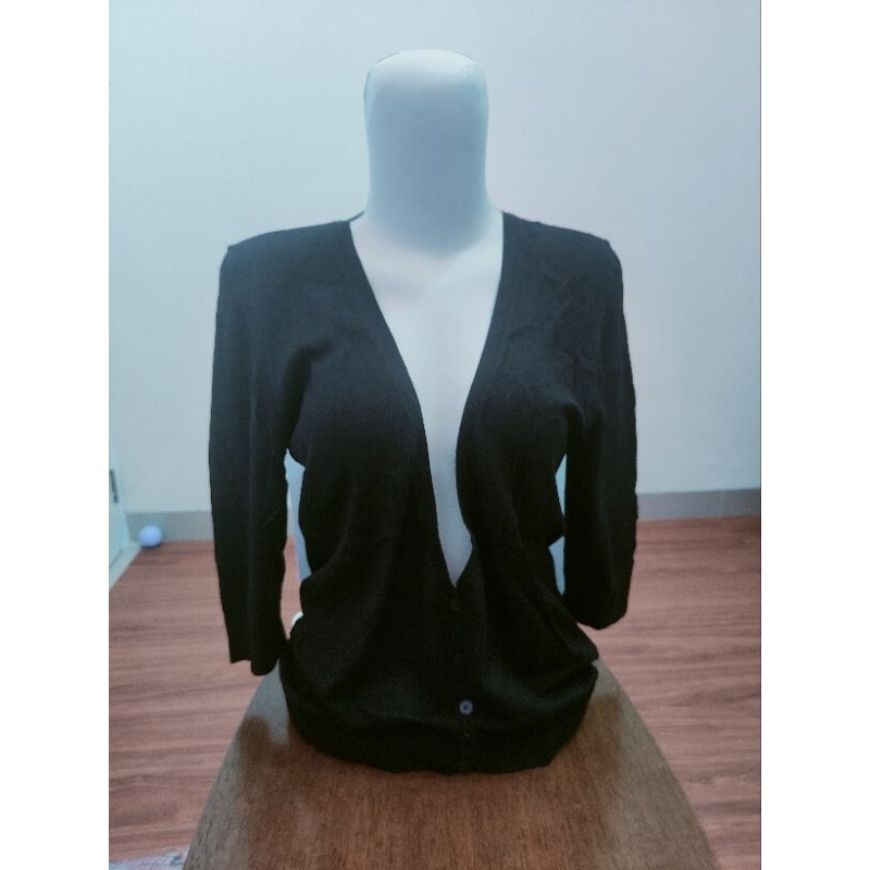 Cardigan Atelier Sab Preloved Hitam