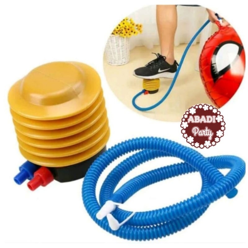 Pompa Balon Injak Kaki / Pompa Injak Manual / Pompa Injak Kecil