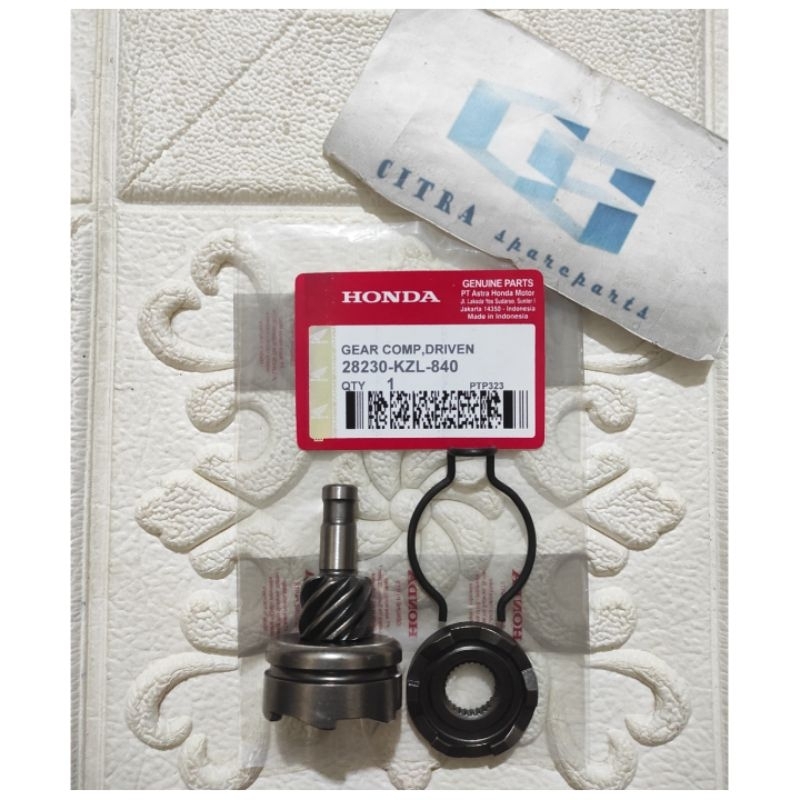 gigi pinion stater KZL beat fi gear kick starter