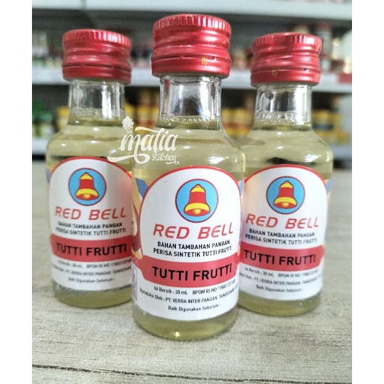

[KODE PRODUK 6YR797260] perasa esence redbell 30 ml aroma bahan kue redbel botol kaca
