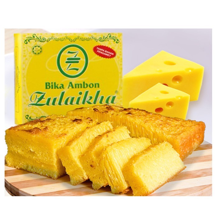 

Zulaikha Bika Ambon Rasa Original Kue Kecil / Besar oleh oleh Medan Kuliner