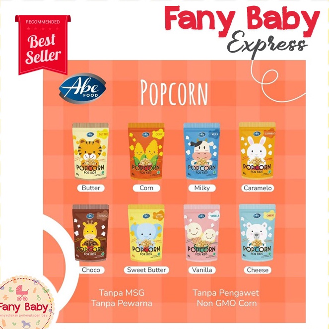 

➨Kirim Sekarang➤ POPCORN ABE FOOD FOR S / 80GR Q63 ➟