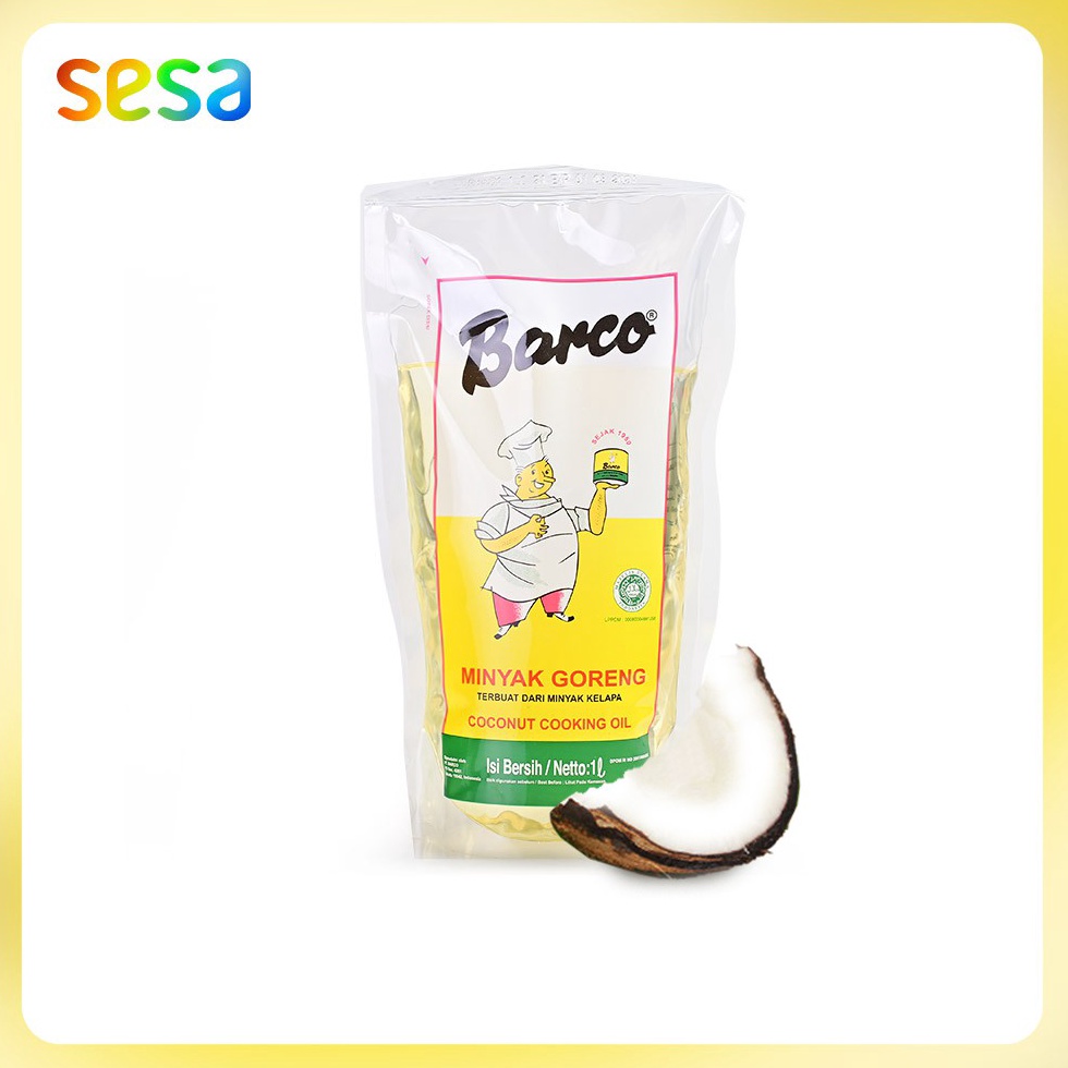 

✱ Barco - Minyak Kelapa Pouch 1 L ✥Terlaku.