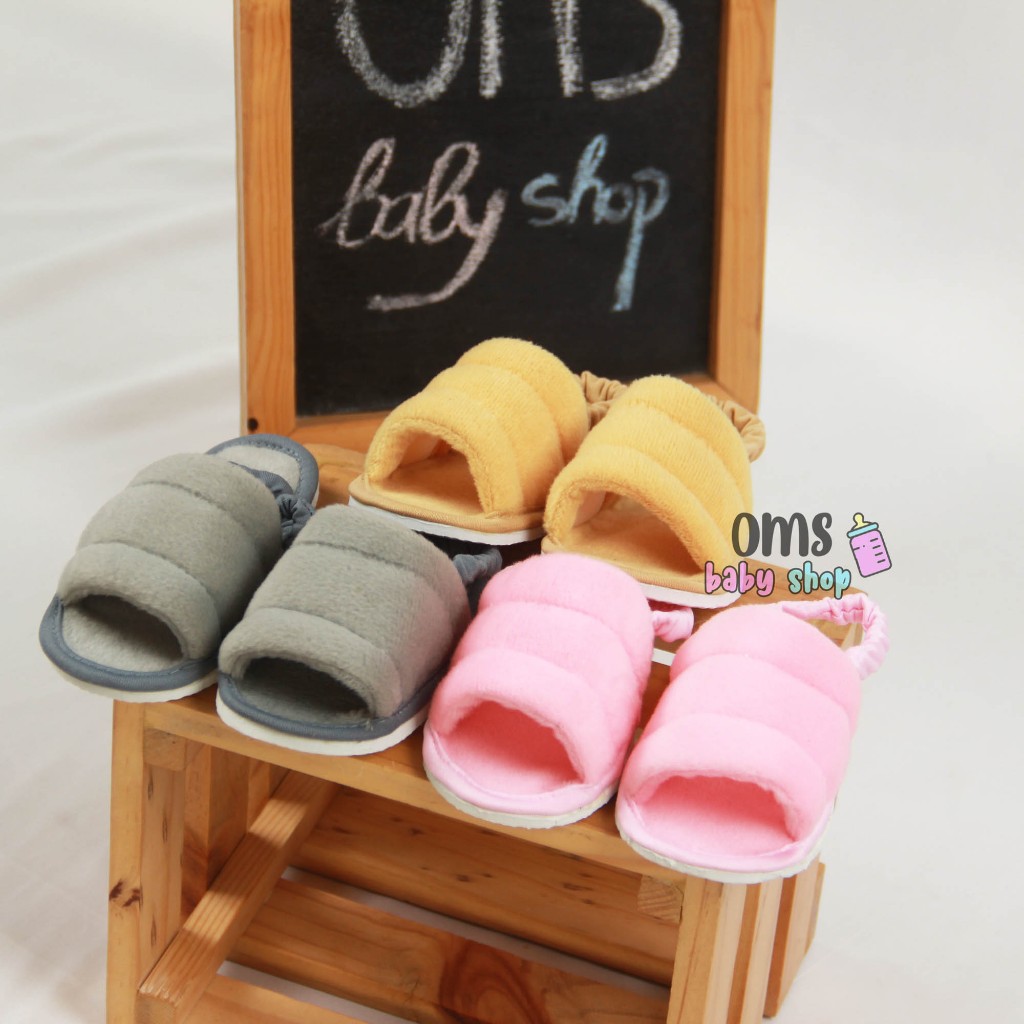 PACKING MIKA Sepatu Sandal Bayi Slip-On Premium / Sandal Bayi Prewalker Bayi / Sepatu Fashion Bayi a