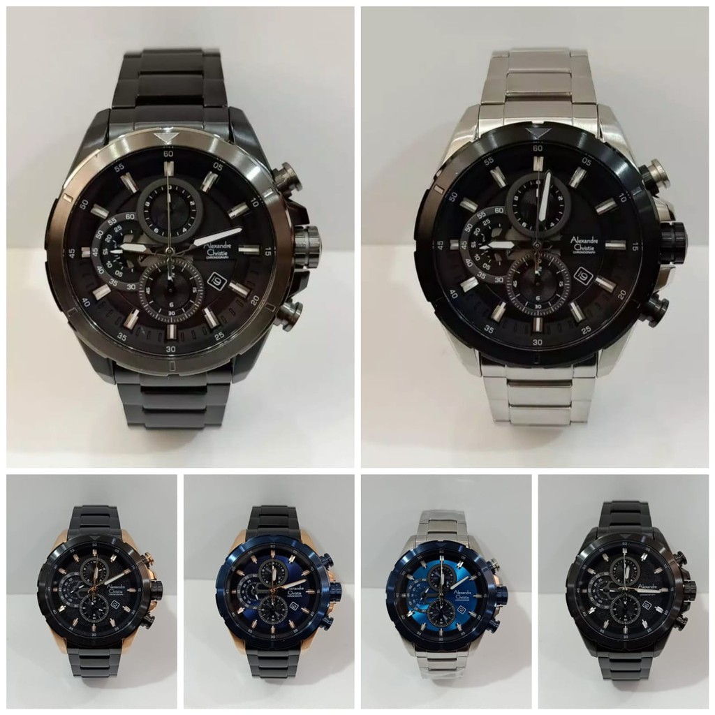 Jam Tangan Pria Alexandre Christie AC 6508 AC6508 Original
