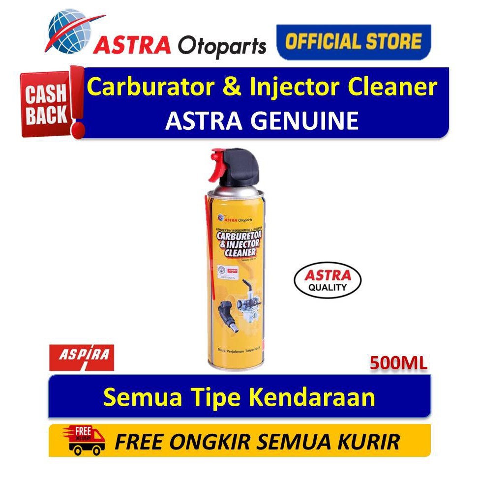 Carbu Cleaner Pembersih Carburator & Injector 500 ml Aspira Untuk All Motor Mobil
