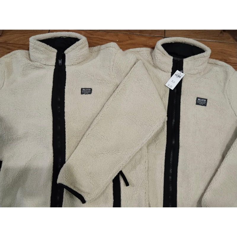 JACKET POLAR SHERPA HOLLISTER ORIGINAL//JACKET PRIA DAN WANITA ORIGINAL HOLLISTER//HOLLISTER ORIGINA