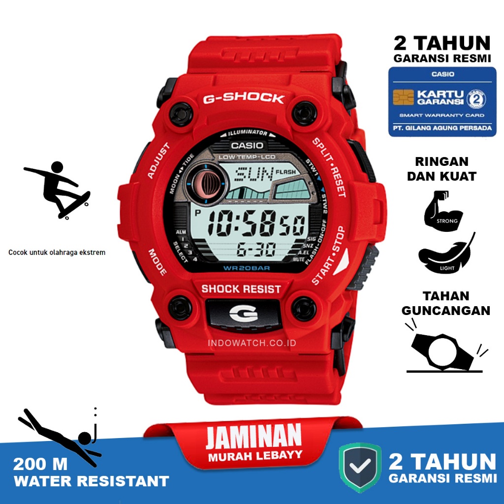Casio G-Shock G-7900A-4 g shock g7900 g 7900 original garansi resmi