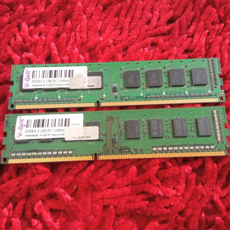 Ram PC DDR3 4 GB  PC-10600