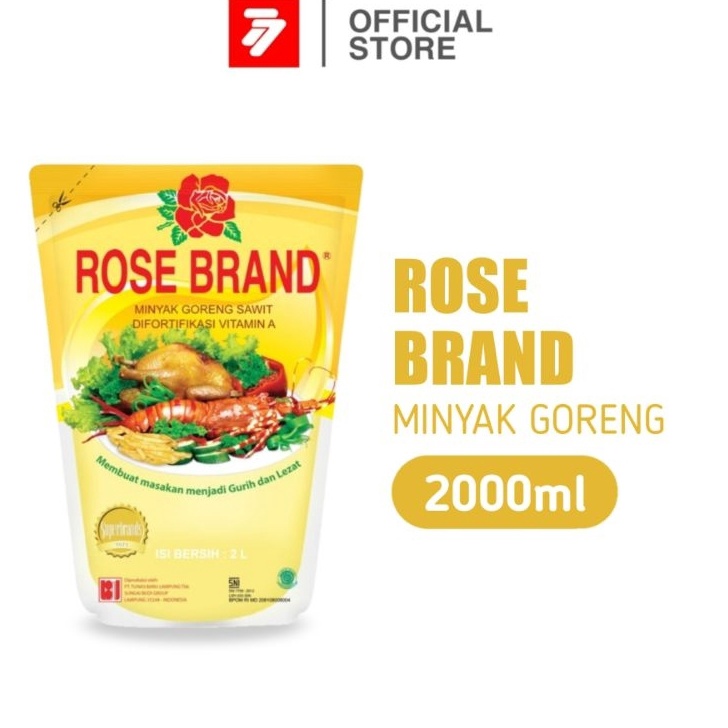 

[KODE J6608] Rose Brand Minyak Goreng Sawit Premium Refill Pouch 2 L