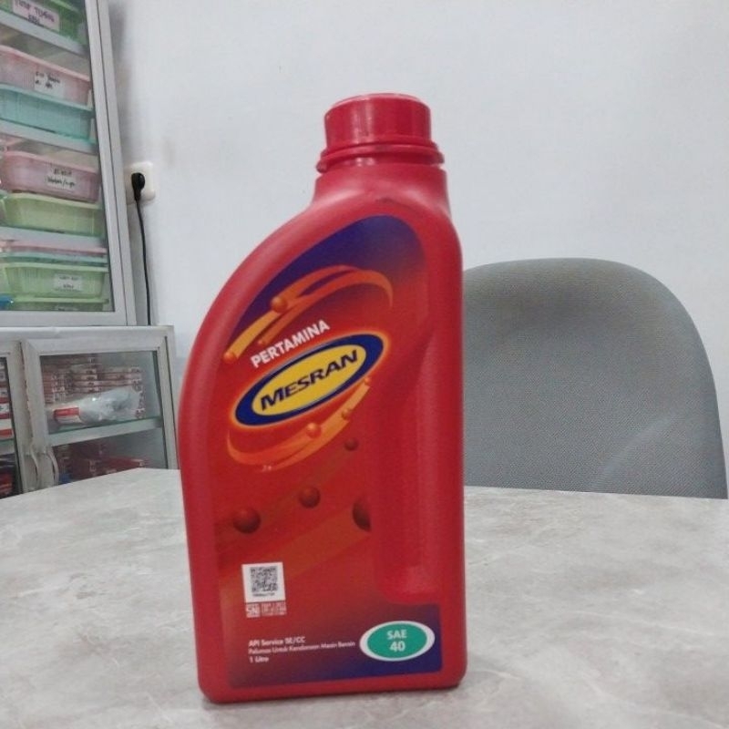 Oli Mesran SAE 40 1 Liter original