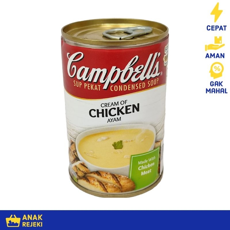 

Campbell Cream of Chicken 305gr - Sup Krim Ayam Campbell Campbell's