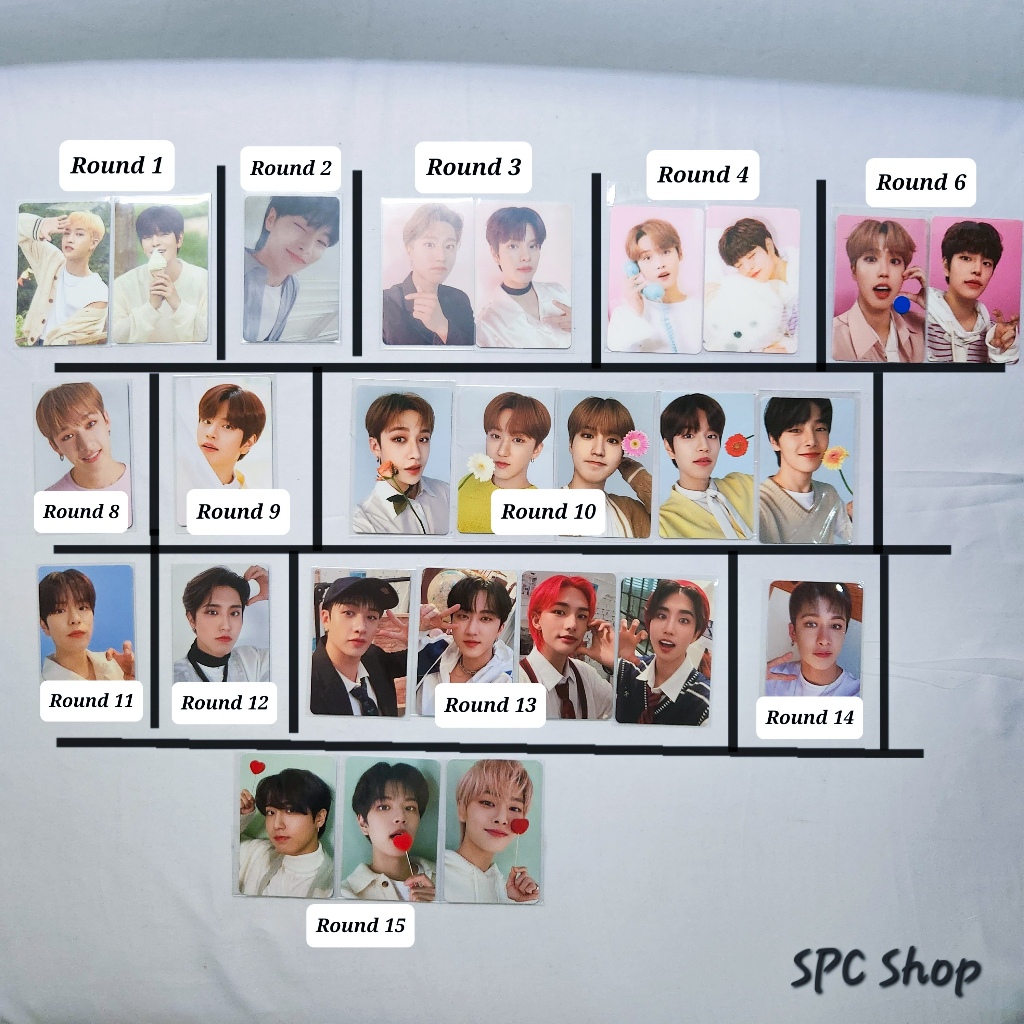 Stray Kids Nacific PC R1 R2 R3 R4 R6 R8 R9 R10 R11 R12 R13 R14 R15