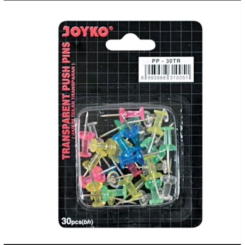 

(60gr) 1pak push pin joyko