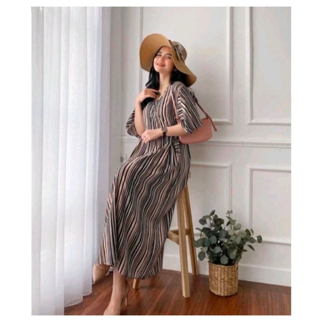 DASTER DRESS KIMONO PIYAMA KAREEN TALI RAYON ADEM