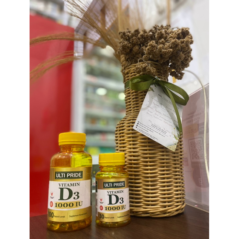 ULTIPRIDE VITAMIN D3 1000 IU#Promil#Kesehatan tulang