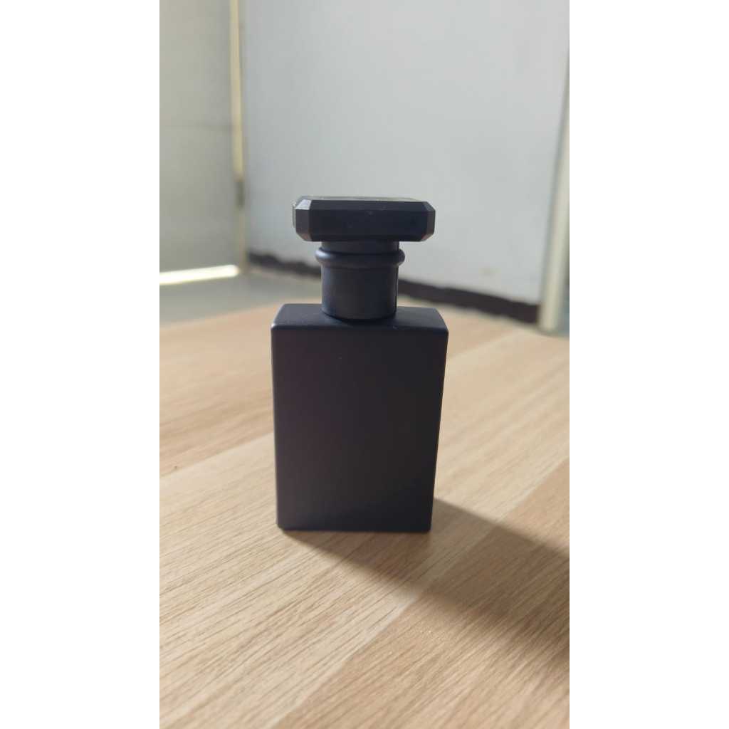 Botol Parfum Chanel 30ML Drat Full Hitam - Botol Parfum Kosong Chanel - Botol Chanel 30ML