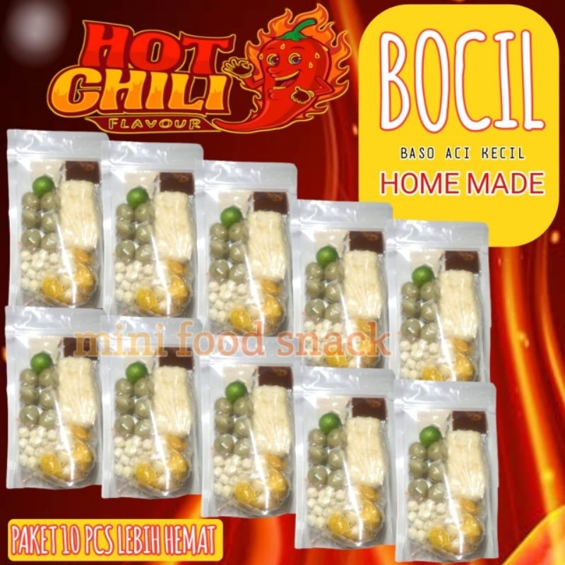 

BASO ACI DAUN BAWANG INSTANT PAKET HEMAT 10 PCS LENGKAP HOME MADE