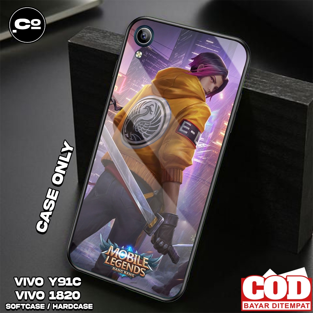 Case VIVO Y91C / VIVO 1820  - Casing VIVO Y91C / VIVO 1820 [ MLB ] Silikon VIVO Y91C / VIVO 1820  - 