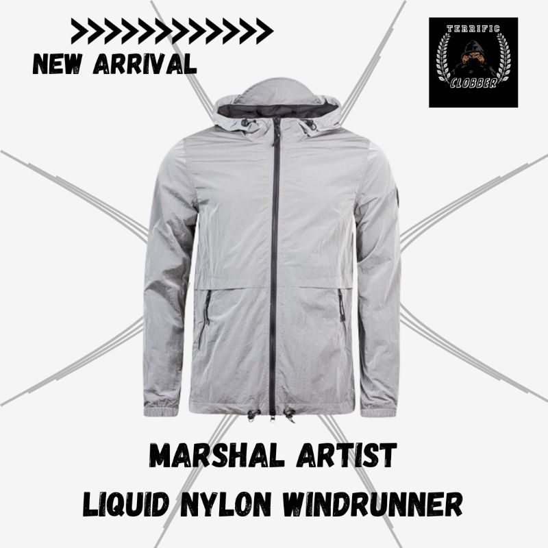 MARSHAL ARTIST LIQUID NYLON WINDRUNNER