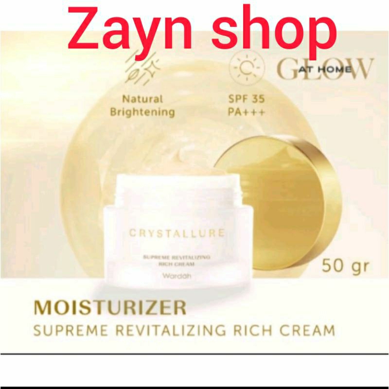 wardah crystallure supreme revitalizing oil serum