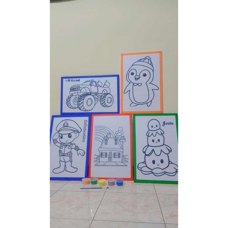 

paket lukis sterofoam
