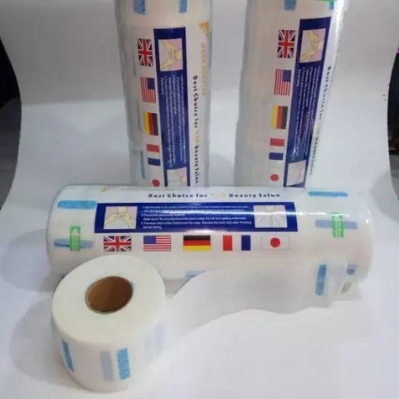 Grosiran Murah 5 Roll Neck Paper Tissue Leher Tisu Leher Tisue barber Tisu Nect Ruffle 500 lembar bu