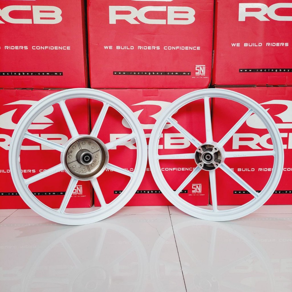 VELG RCB SP 811 YAMAHA JUPITER Z FIZ R FIZR VEGA MX PUTIH WHITE 140 160 RING 17 ORIGINAL