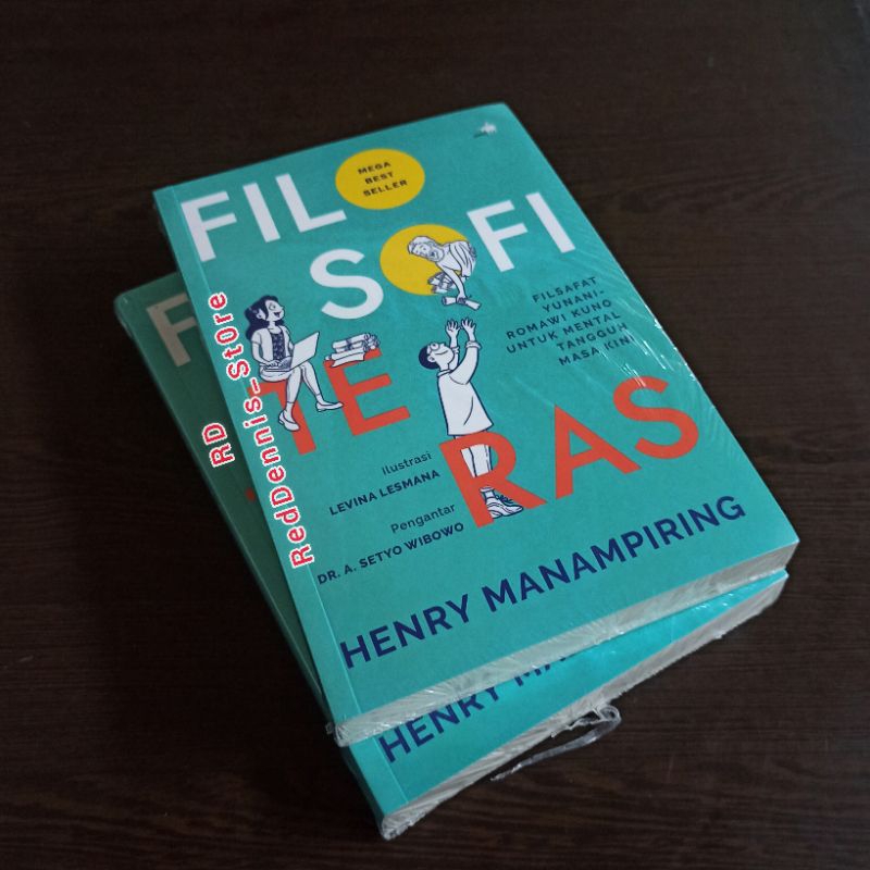 Filosofi Teras (Edisi khusus Cetakan ke-50, cover Hitam, Orange, Putih) - Henry Manampiring