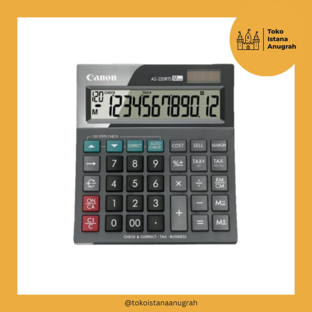 

Calculator Canon 12 Digit AS-288R