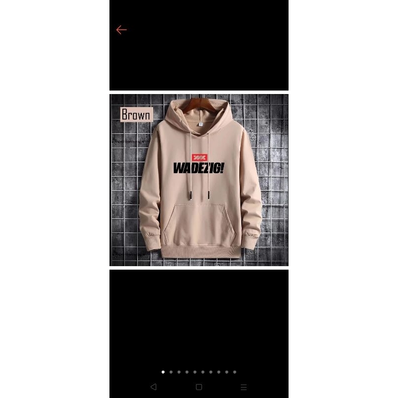 Hoodie pria atau wanitamodel bagus