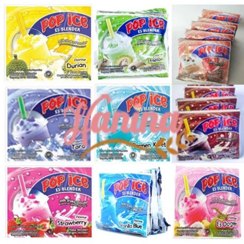 

T3rbaru POP ICE RENCENG ISI 10 SACHET ANEKA Ready Gan
