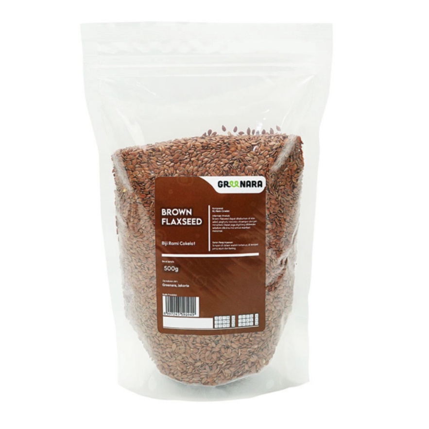 

Past!! Murah Biji Rami Coklat 500gr / Natural Brown Flaxseed With Discount