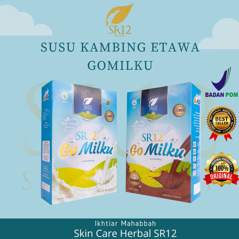 

[0F875] Go Milku SR12 Halal Susu Kambing Etawa Premium Original Terlaris 7572