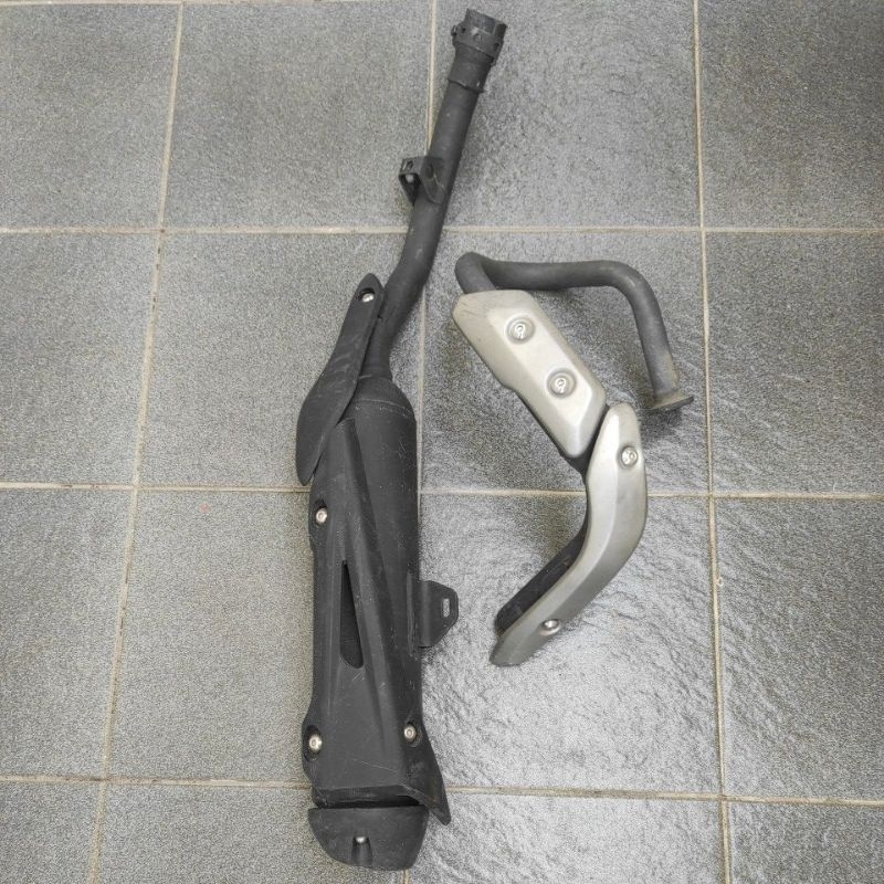 knalpot yamaha WR 155 original