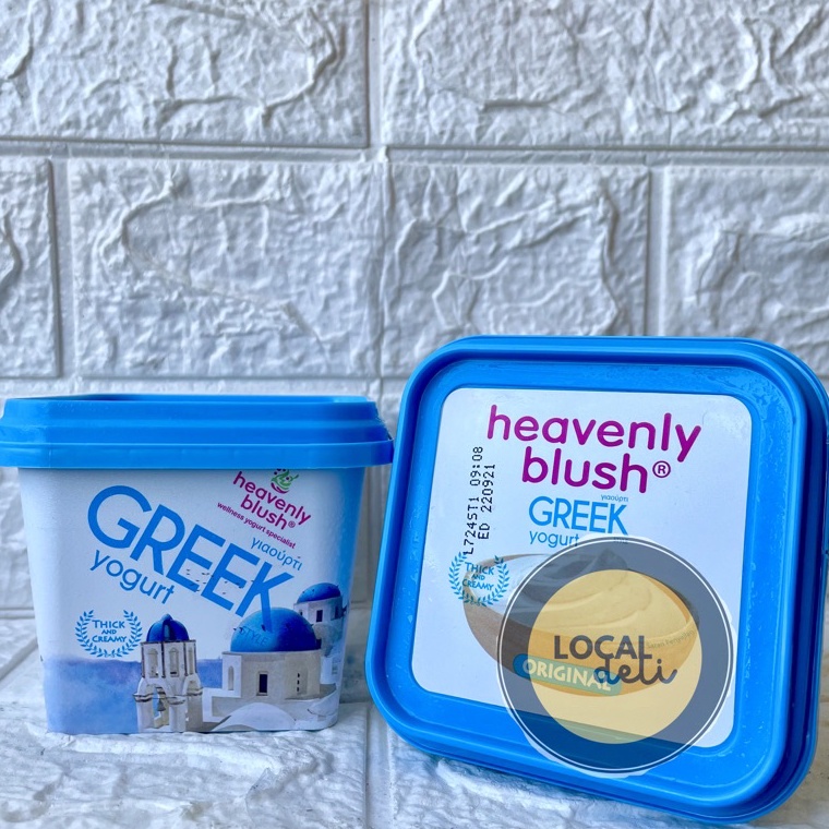 

79G HEAVENLY BLUSH GREEK PLAIN YOGHURT/ GREEK PLAIN YOGURT/ GREEK YOGHURT ORIGINAL 300gr Reeady Stok ヘ(
