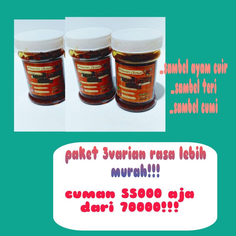

SAMBALPAWON BELI 2 GRATIS 1