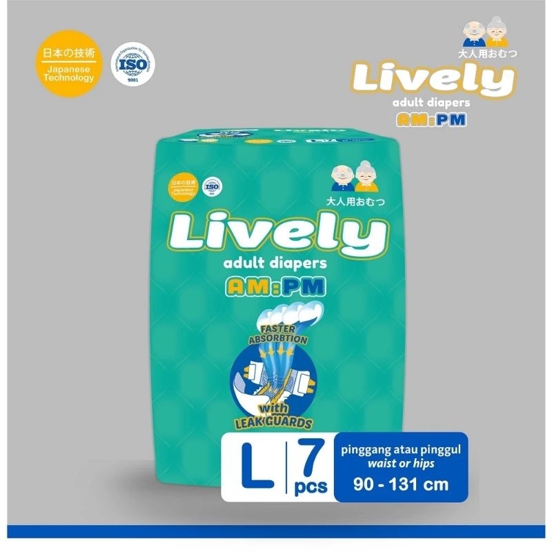 Lively Pampers Dewasa L7 Diapers Dewasa