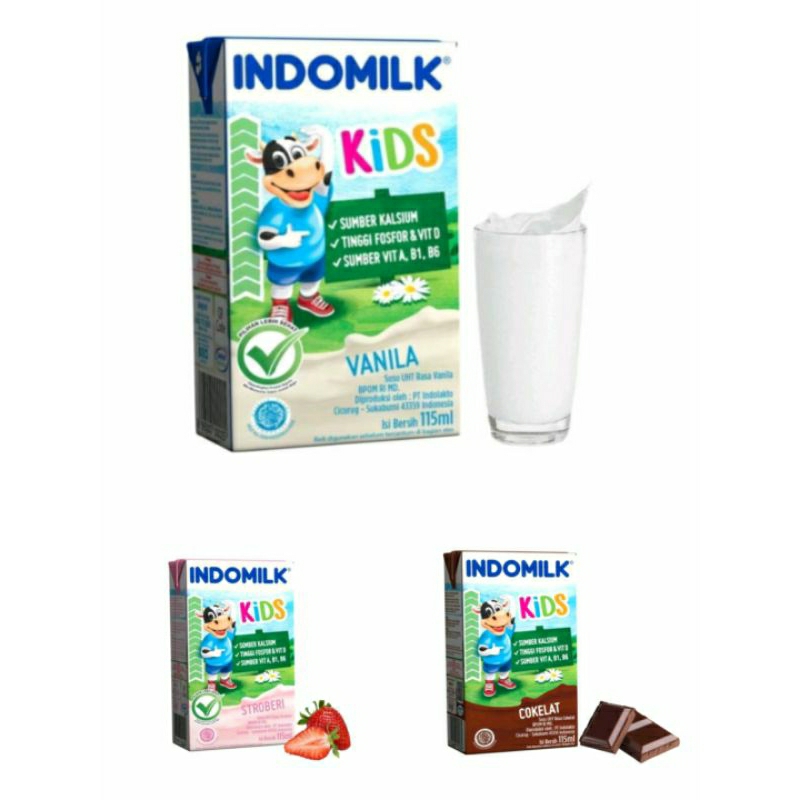 

Indomilk Kids Susu UHT 115ml