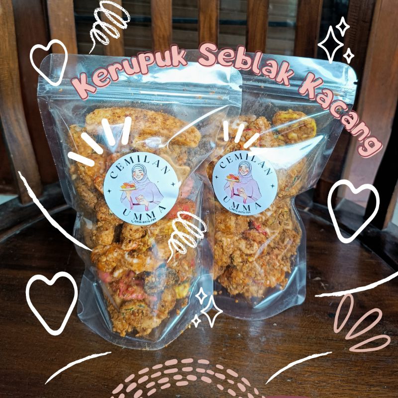 

Kerupuk Seblak Kacang