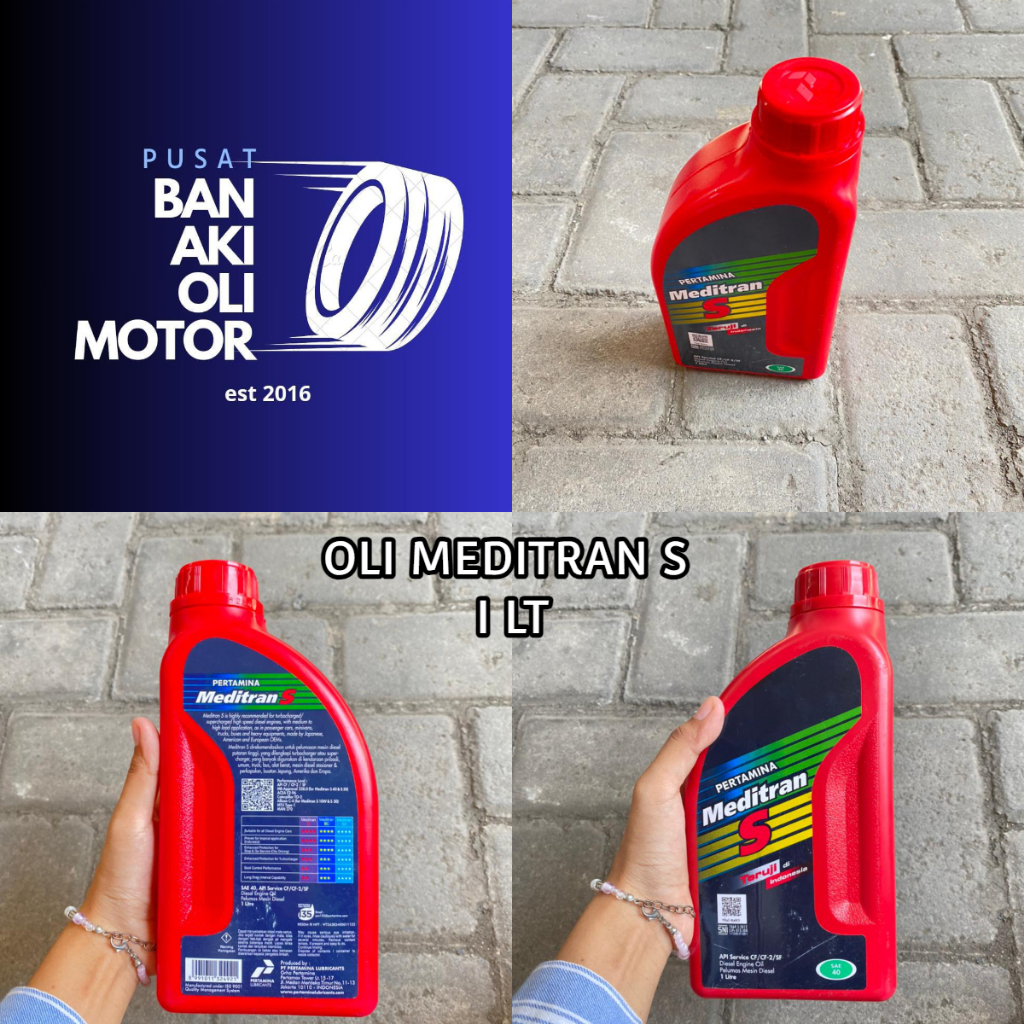 OLI MEDITRAN S 1LT //OLI PERTAMINA MEDITRAN S SAE 40 1 LITER