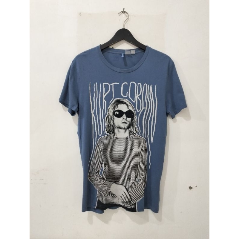 KAOS BAND NIRVANA KURT COBAIN SECOND