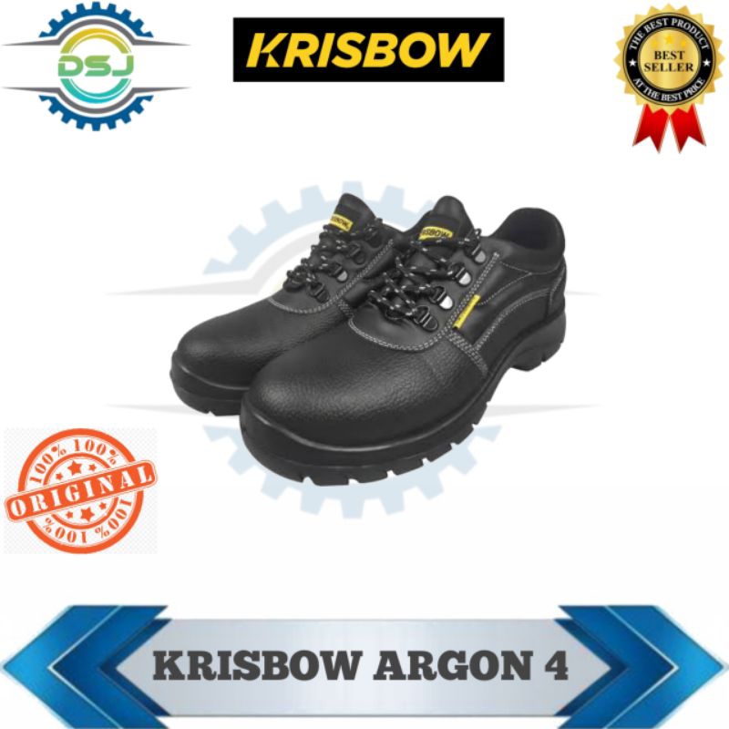 KRISBOW / Sepatu Safety Krisbow Argon 4 inch Original