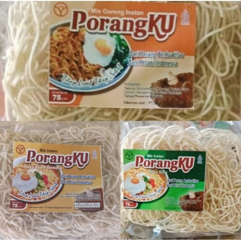 

MIE PORANGKU (Mie Sehat instant msg free) 75gr
