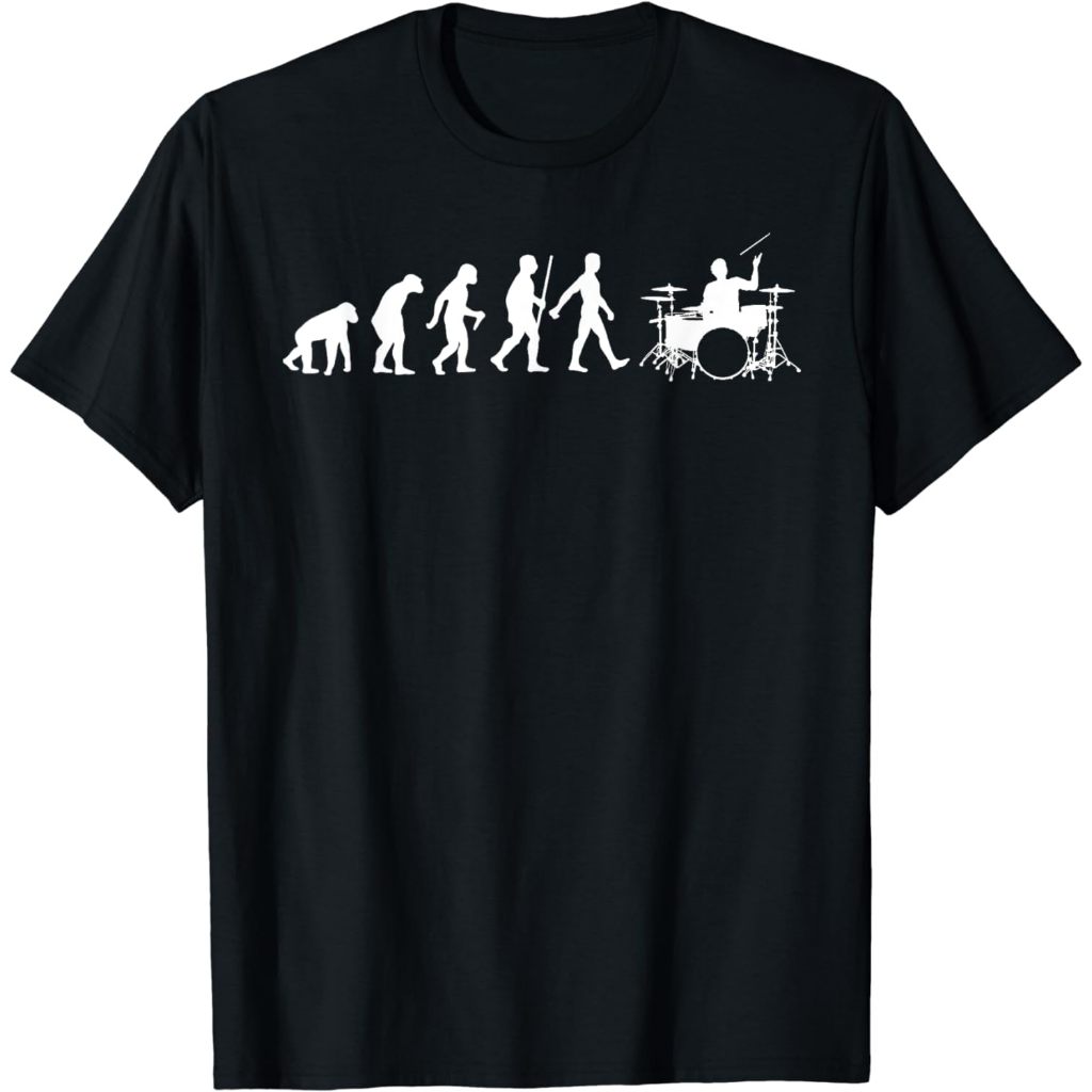Baju Kaos Dewasa Best Drummer Art For Men Women Drum Set Player Drumming T-ShirtPakaian Fashion Atas