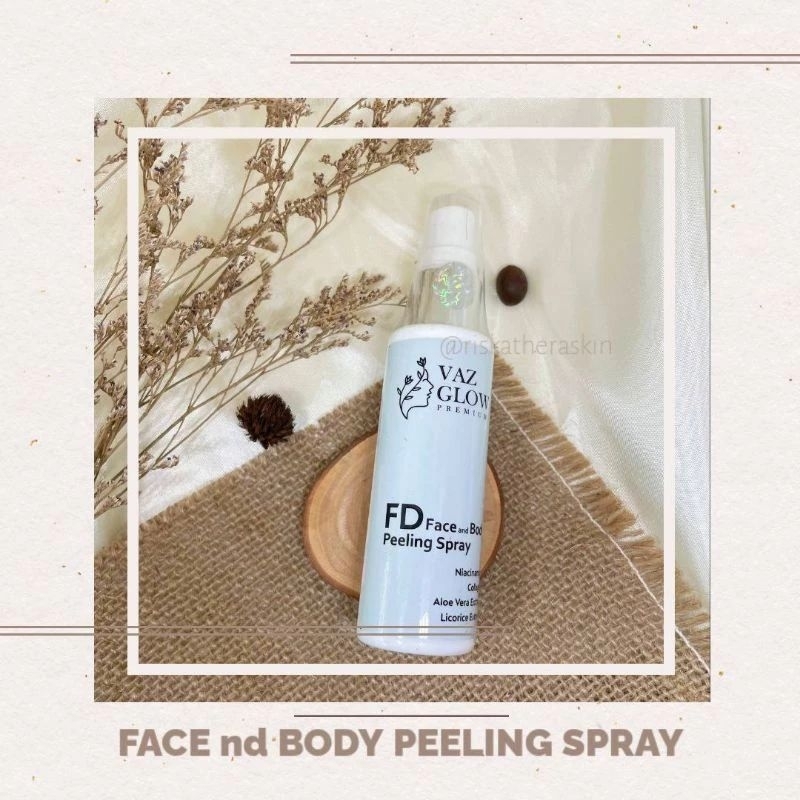 VAZ GLOW PREMIUM FD FACE AND BODY PEELING SPRAY