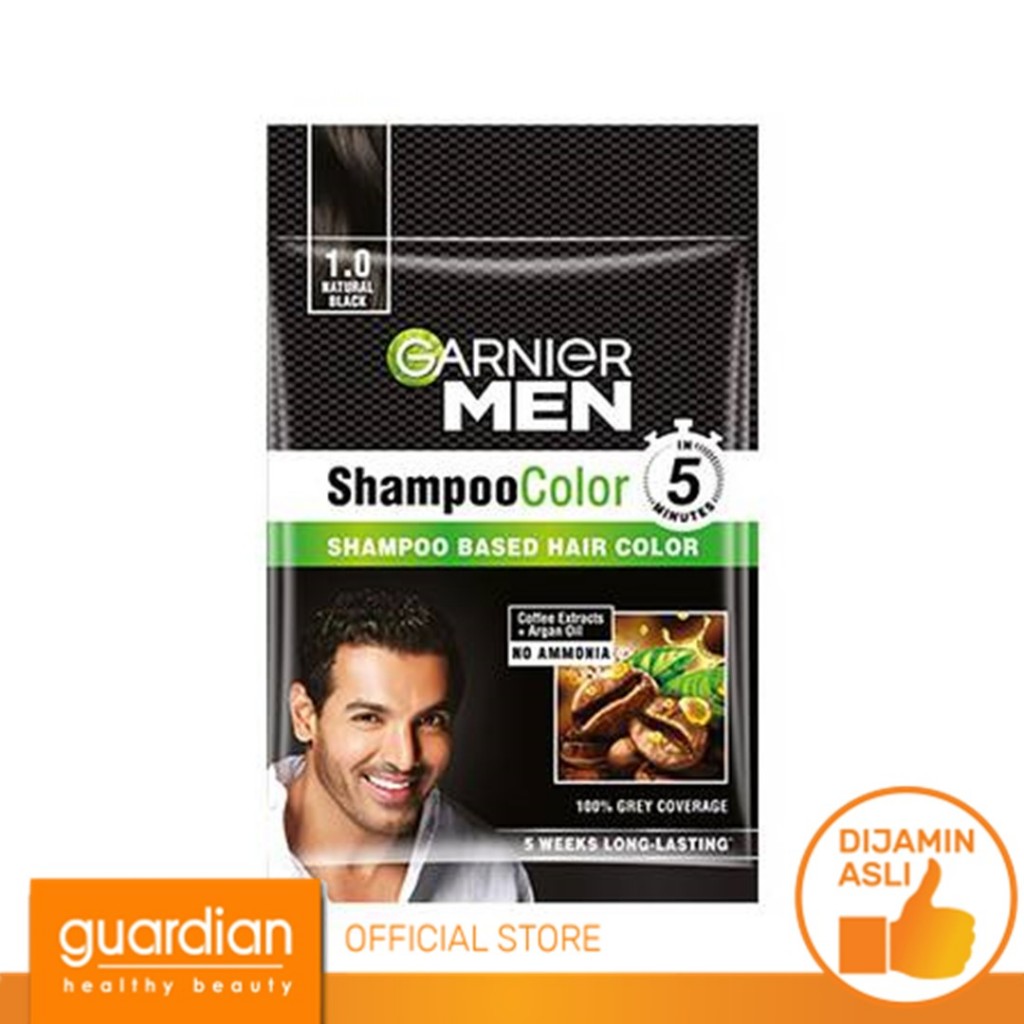 Garnier Men Shampoo Color Asean 1.0 - Natural Black